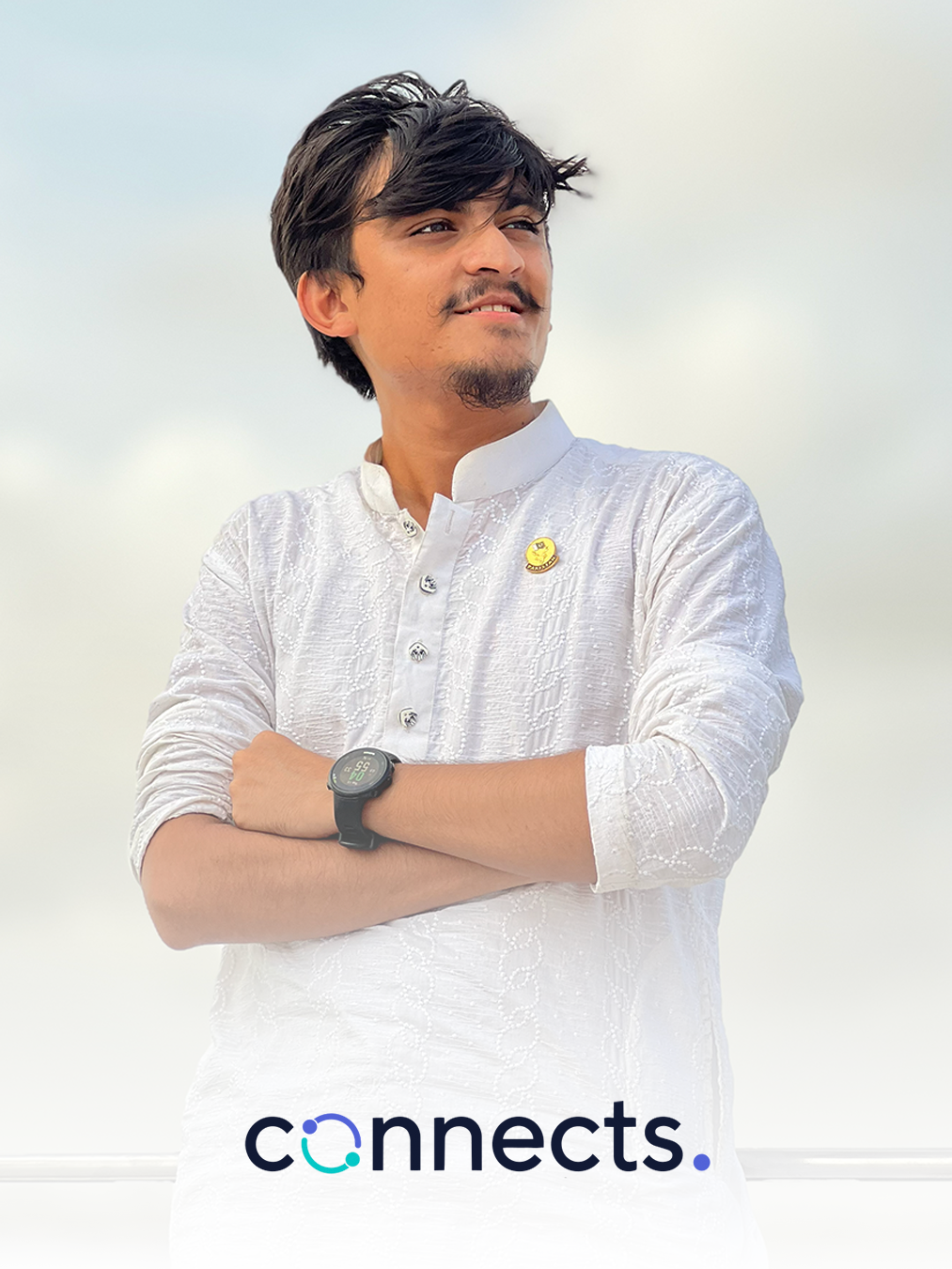 Portrait of Mohsin Haider Shakeel, founder of Connects University
